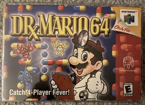 Dr. Mario 64 (Nintendo 64, 2001) - CIB - PLEASE READ THE FULL DESCRIPTION!
