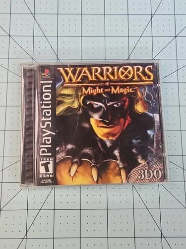 Warriors of Might and Magic (Sony PlayStation 1, 2000) Complete GUC E3