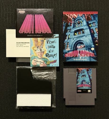 Ghoul School Nintendo NES 1992 Authentic Tested CIB Complete