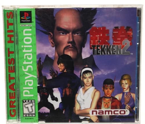 Tekken 2 (Sony PlayStation 1) PS1 Greatest Hits Complete, Tested w/ Reg. Card