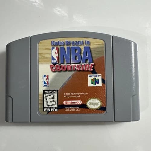 Kobe Bryant in NBA Courtside (Nintendo 64, N64) Cart Only - Tested