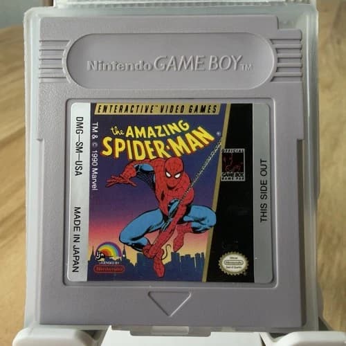 The Amazing Spider-Man - (Nintendo Game Boy) Authentic - Tested/Working