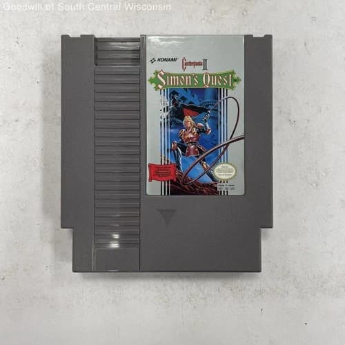 Castlevania 2 Simon’s Quest Nintendo NES Game - Tested