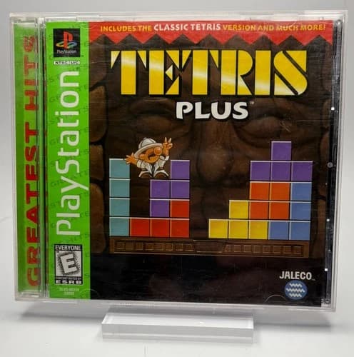 Tetris Plus (Sony PlayStation 1, 1996) Free Shipping!