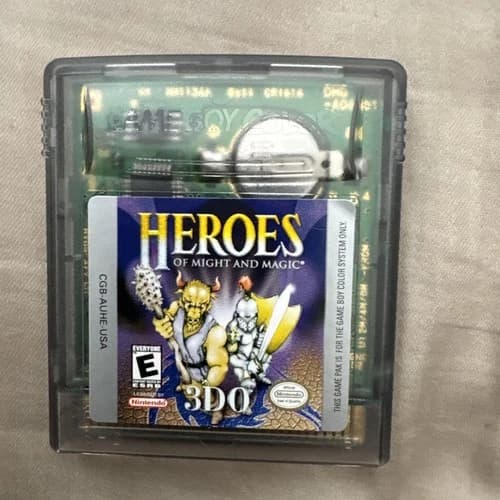 Heroes of Might and Magic (Game Boy Color) Authentic Cartridge Only