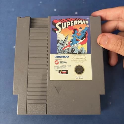 Superman - Nintendo Entertainment System NES - Tested & Authentic