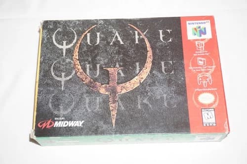 Quake 1 (Nintendo 64 N64) Complete in Box CIB