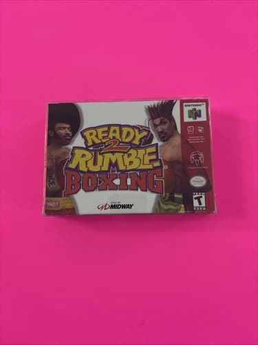 Ready 2 Rumble Boxing (Nintendo 64, 1999) N64 Complete w/Manual and Protector