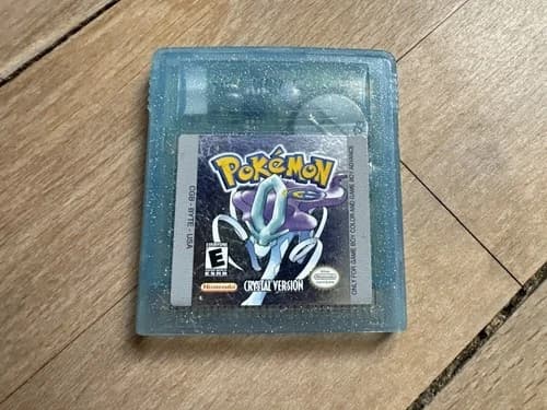 Pokemon Crystal Version *Dry Battery* - Gameboy Color *Authentic* American Game