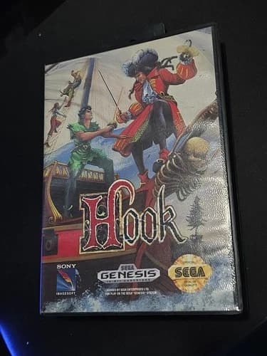 Hook - Sony Imagesoft (Sega Genesis, 1992) CIB