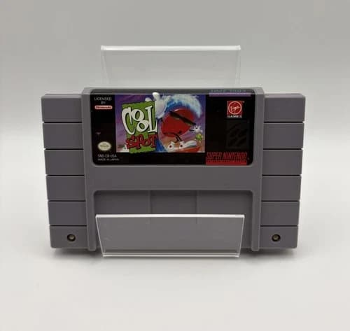Cool Spot SNES Super Nintendo Vintage classic original retro Game Cartridge