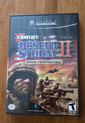 Conflict: Desert Storm 2 Back to Baghdad (Nintendo GameCube) - Complete - CIB