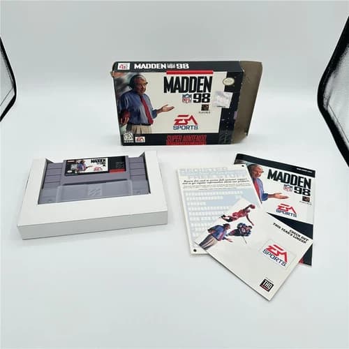 Madden NFL 98 (Super Nintendo Entertainment System, 1997)