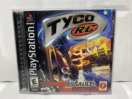 Tyco R/C: Assault With a Battery (Sony PlayStation 1, 2000) CIB