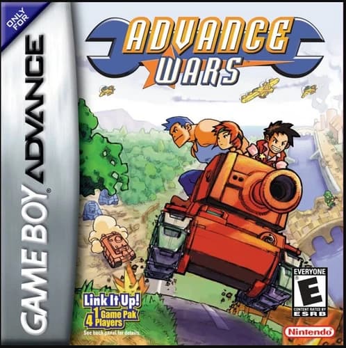 Advance Wars 1 GBA Video Game Gameboy Advance 2001