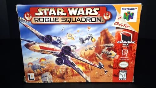 Star Wars: Rogue Squadron for Nintendo 64 CIB(Complete in Box) - Tested, Working