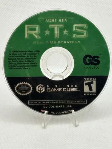Army Men RTS | Nintendo GameCube | Disc Only | Tested & Working