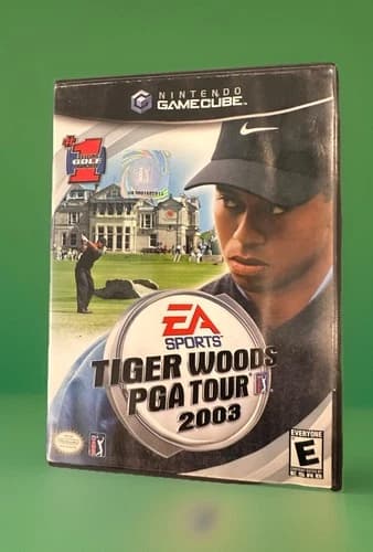Tiger Woods PGA TOUR 2003 (Nintendo GameCube) Complete CIB - TESTED Working Nice