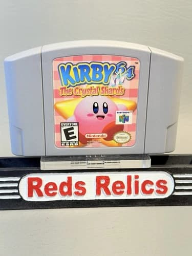 Kirby The Crystal Shards Nintendo 64 N64 - Authentic - Very Good - Warranty