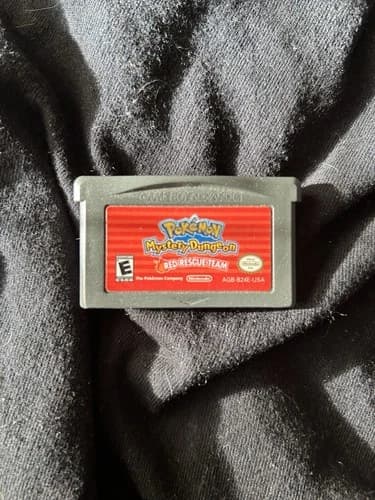 Pokemon Mystery Dungeon Red Rescue Team - Nintendo Game Boy Advance Gameboy GBA