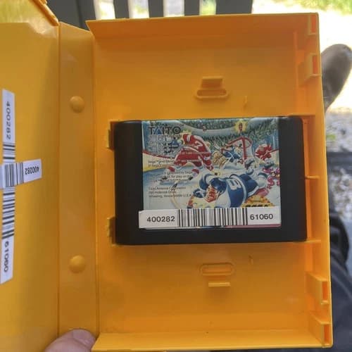 Hit the Ice Sega Genesis - Blockbuster Video Rental Edition