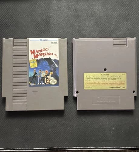 Maniac Mansion (Nintendo NES, 1990) SHELL ONLY