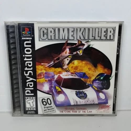 Crime Killer (Sony PlayStation 1) CIB W Reg Card - Tested