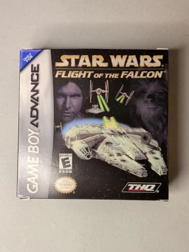 Star Wars-Flight of the Falcon - Nintendo Game Boy Advance CIB