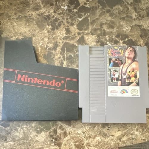 Nintendo NES WWF King of the Ring LJN Sports Wrestling Multiplayer Cartridge