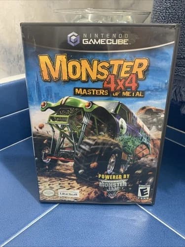 Monster 4x4: Masters of Metal (GameCube, 2003) CIB COMPLETE Not Tested