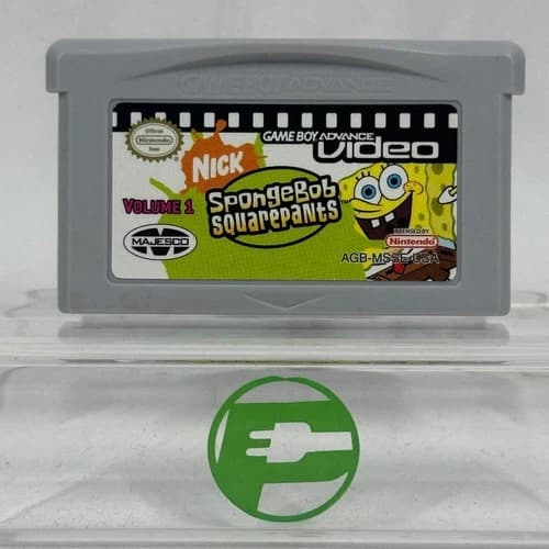 GBA Video SpongeBob SquarePants 1 (Nintendo GameBoy Advance, 04) Cartridge Only