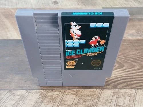 Ice Climber - 5 Screws (Nintendo NES, 1985) Game Only - Tested