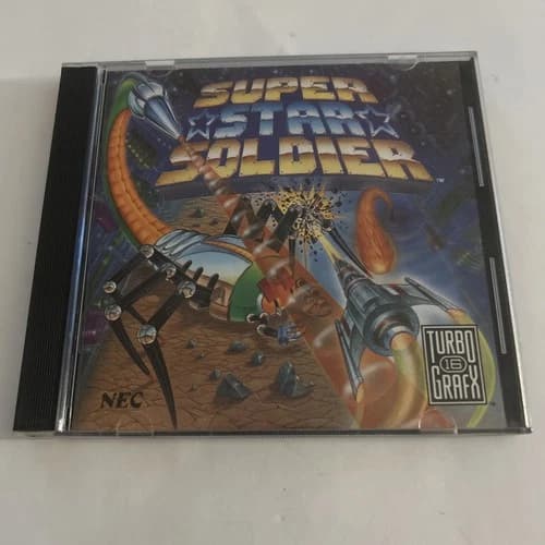 Super Star Soldier (NEC TurboGrafx 16) Complete!! Authentic/ Tested