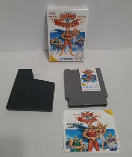 Flying Warriors Nintendo NES Complete in Box w/ Manual TESTED/WORKING - READ