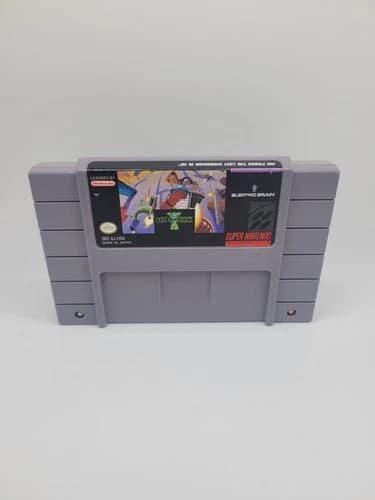 Jim Power: The Lost Dimension in 3D - Super Nintendo SNES - Authentic - Tested!