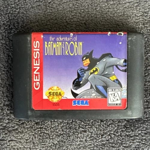 The Adventures of Batman and Robin (Sega Genesis, 1995) Tested Cartridge Only