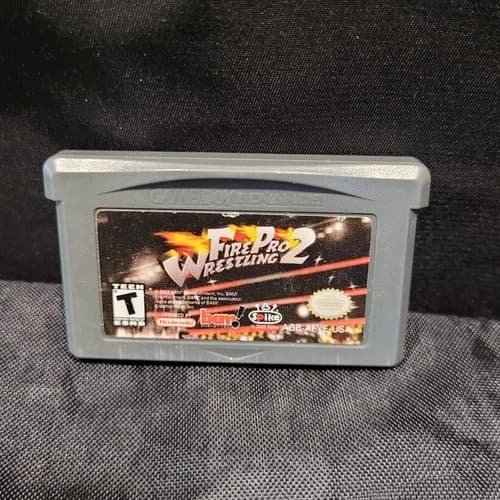 Nintendo GameBoy Advance GBA Fire Pro Wrestling 2 Video Game (Cartridge Only)