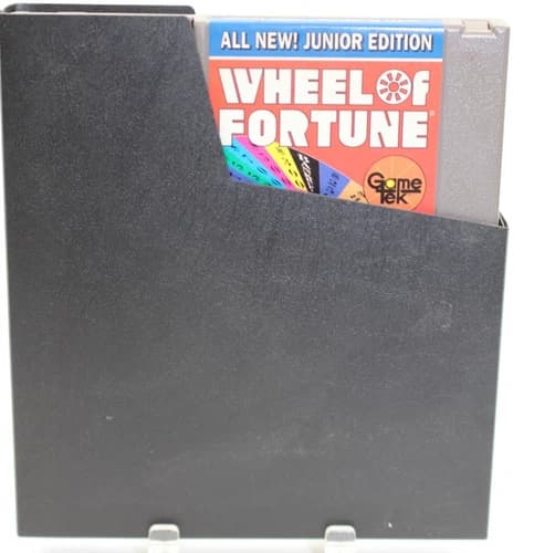 Wheel of Fortune Junior Edition Tested Authentic Nintendo NES 1989 Cart