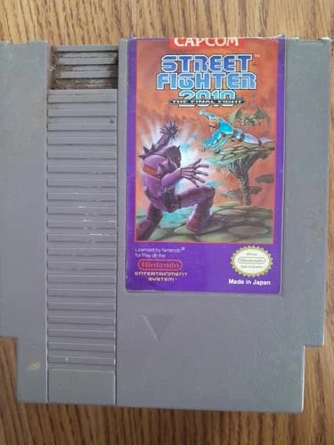 Capcom Street Fighter 2010: The Final Fight Nintendo NES Game NTSC-U/C