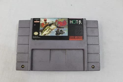 Super Black Bass (Super Nintendo Entertainment System, 1992) - CARTRIDGE ONLY