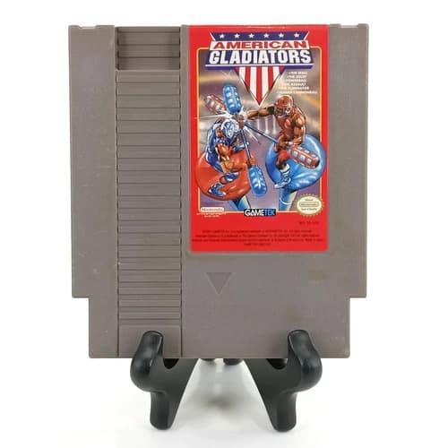 American Gladiators NES Video Game Cartridge (Nintendo, 1991) Authentic Tested