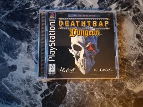 Deathtrap Dungeon Playstation PS1 Complete CIB Tested