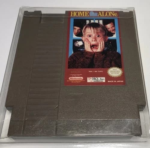 Home Alone Game Nintendo NES Authentic Cleaned Tested Works Fast Free Shipping!