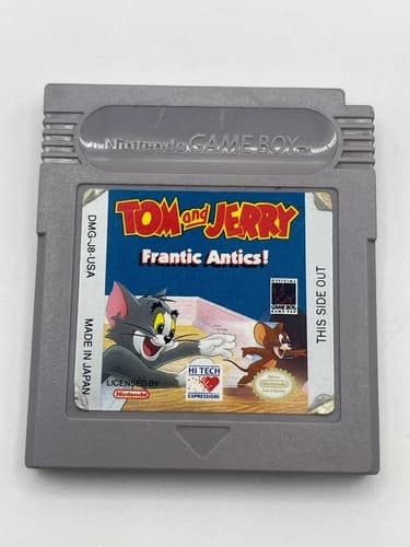 Tom and Jerry Frantic Antics! Nintendo Gameboy Game Cart ONLY