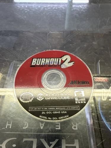 Burnout 2: Point of Impact (Nintendo GameCube, 2003) Disc Only- Tested