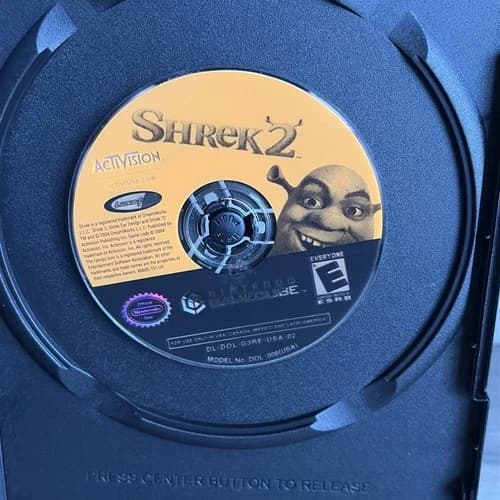 Shrek 2 (Nintendo GameCube, 2004) Disc Only Tested And Working