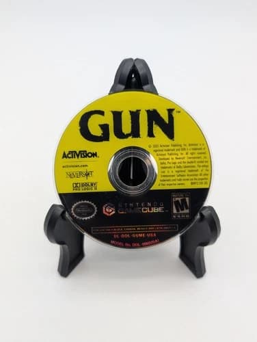 Gun (Nintendo GameCube, 2005) Disc Only