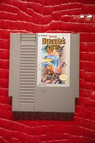 Castlevania III: Dracula's Curse (NES, 1990) used cartridge only