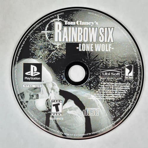 Tom Clancy's Rainbow Six Lone Wolf - Loose Sony PS1 Playstation 1 Disc