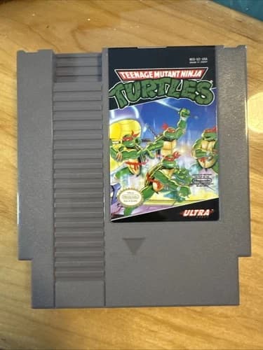 Teenage Mutant Ninja Turtles Nintendo NES Cartridge Tested Working